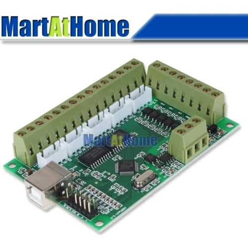ARGEDO CNC USB 5 Axis Breakout Board Motion Control Card 12-24V PWM Can Control Spindle Speed for Stepper Motor #SM819