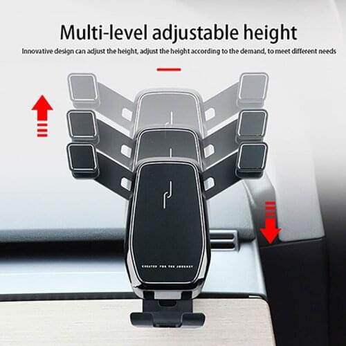 Suitable for tesla model3 car phone holder tesla navigation air outlet phone holder modification special accessories