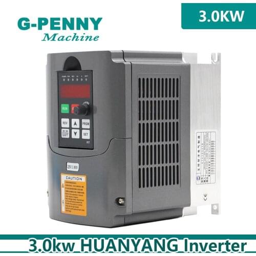 220v/110 3.0kw VFD Variable Frequency Driver Inverter 1HP or 3HP Input 3HP Output CNC Spindle Motor Driver Spindle Speed control