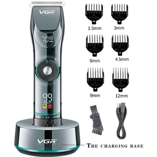 Professional Adjustable Hair Trimmer Finishing Fading Blending Hair Clipper Electric Hair Cutter Beard Trimer Precision Machine
