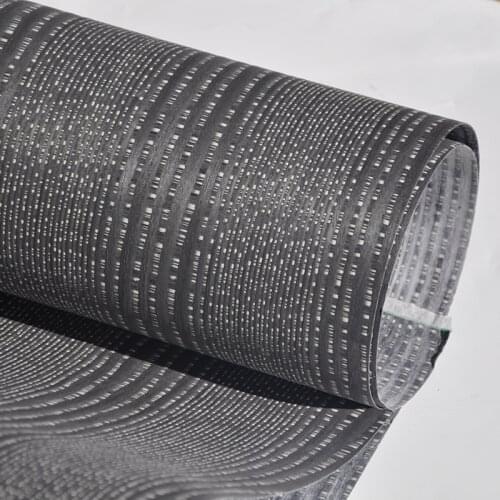 Greenland Black Color Composite Wood Veneer 24" x 96" With Fleece Backing Raw 1/64'' Thickness For Wallcovering Cabinets