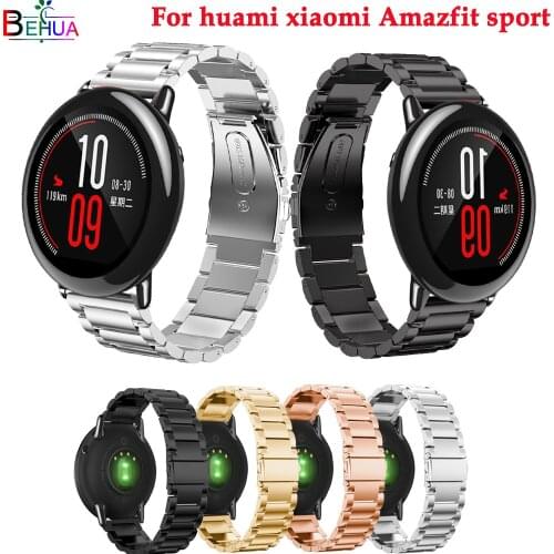 Stainless Steel Wristband For Huami Amazfit sport 22mm smart watch Replacement fashion sport watch For Samsung S3 46mm watchband