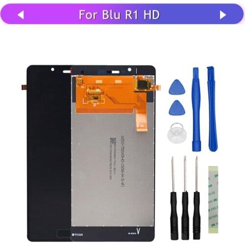 Wholesale For Blu R1 HD R0011UU R0031UU Full LCD Display Complete Assembly With Touch Screen Glass Sensor Digitizer