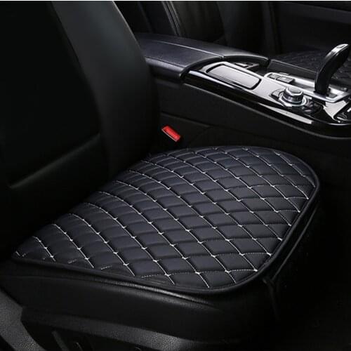 1PC Leather Front Car Seat Cushion Cover For ASTON MARTIN Rapide V8 Vantage DB7 DB11 DB9 Protect Set Mat Leather Auto Goods