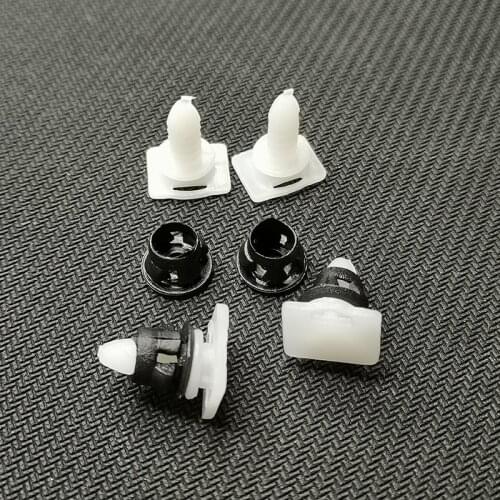 20Pcs 191853577A Car Cover Trim Clips Grommets Kick Door Moulding Clips Grommet For VW Golf Jetta MK2 Corrado