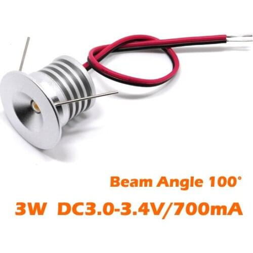 24pcs/lot mini 3W stairway led downlight DC3.0-3.4V ceiling wall recessed led downlights colour led light hole-cut D0.91inch