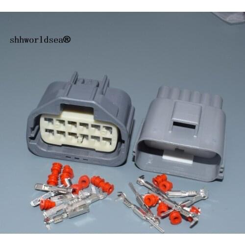 Shhworldsea 12 Pin 7282-5545-10 7283-5545-10 Auto Accelerator Pedal Automobile Waterproof Connector Female Male Sealed Sockets