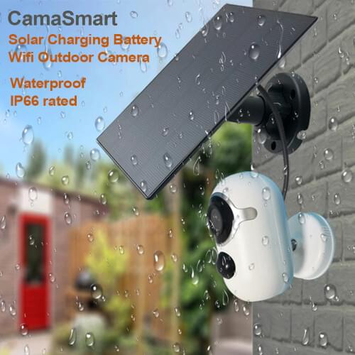 1080P Battery IP WIFI Camera Rechargeable Wireless with Solar Panel Outdoor Waterproof PIR Home Security Baby Monitor Smart Life