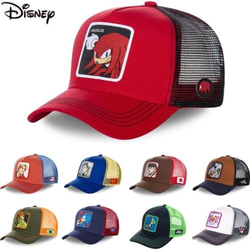 New Brand 62 Styles Disney Minnie Mickey Snapback Cotton Baseball Cap Men Women Hip Hop Dad Mesh Hat Trucker Hat Dropshipping
