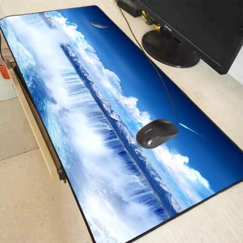 MRGLZY beautiful scenery large gaming mouse pad pads computer keyboard desk mats household carpet p pad xxl waterproof non-slip