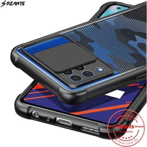 Rzants for Samsung Galaxy F62 Galaxy M62 Case Soft Military [Camouflage Lens] Lens Protection Shockproof Slim Luxury Clear Cover