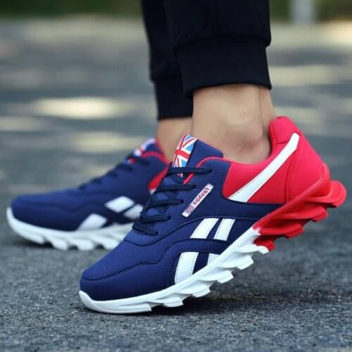 Damyuan Plus Size 48 Fashion Sneakers for Men Casual Shoes Leather Mens Shoes Casual Breathable Light Men Sneakers Trainers