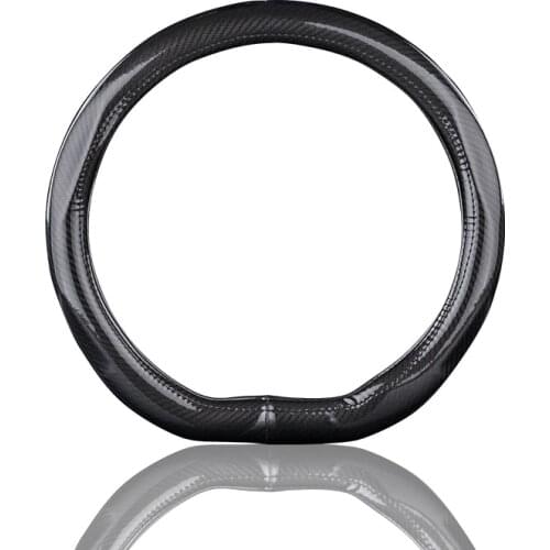 Diameter 38cm carbon fiber Car Steering Wheel Cover for Toyota Corolla 2011 2012 2013 RAV4 2011 2012 car styling