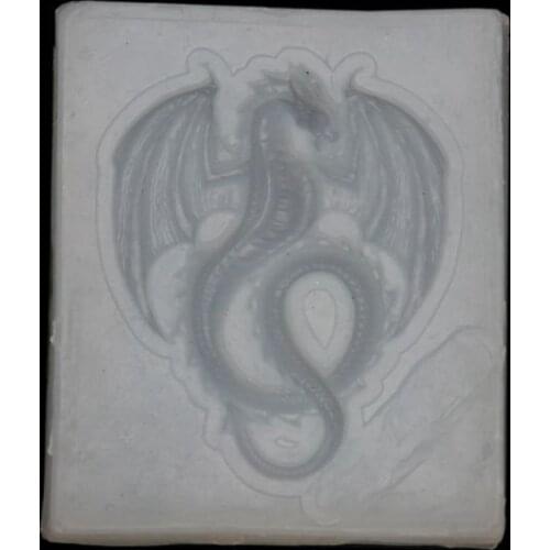 DIY 3D Animal Flying Dragon Silicone Fondant Mold Resin Candy Chocolate Molds