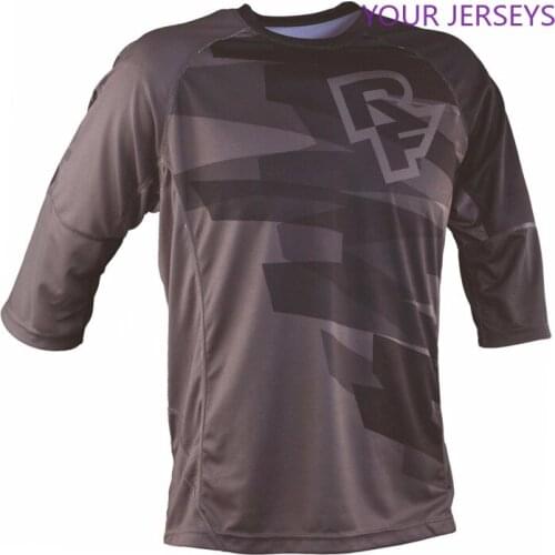 Downhill Jersey Mountain Bike Motorcycle Cycling Jersey Crossmax Shirt Ciclismo Clothes for Men MTB T Shirt DH MX Jersey Black