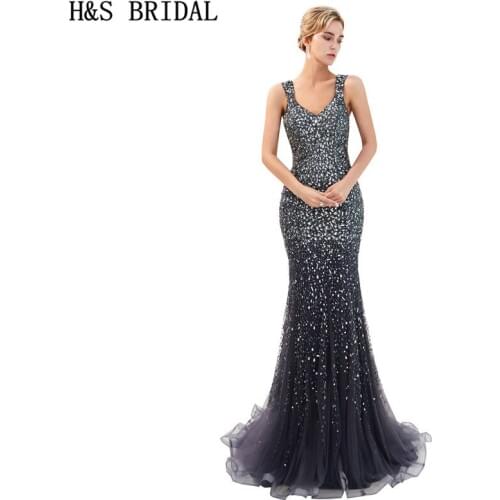 V-neck Women Dresses H&S BRIDAL China