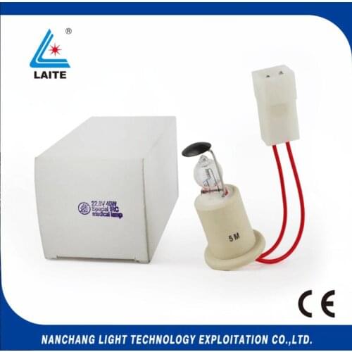 22.8V 40W Merilux 485761 spare bulb Merivaara X3 X5 22.8V40W ICU operation surgical halogen lamp free shipping-5pcs