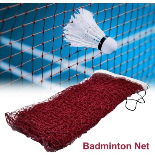 Professional Sport Training Net 510x76cm Standard Badminton Net Outdoor Tennis Net Mesh Volleyball Net Exercise Drop Shipping