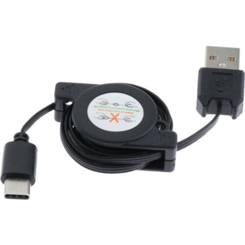 Retractable Type C USB-C 3.1 Charging Cable High Speed Data Sync Charger