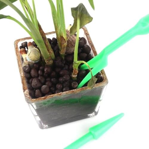 1set 14cm Plastic Seedling Tools Plastic Dig Seedling Tool Hole Puncher for Garden Succulent Plant Kits