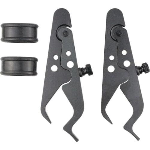 2PCS Aluminum Motorcycle Accessories With Rubber Ring Handlebar Motorcycle Throttle Lock Universal Cruise Control Clamp