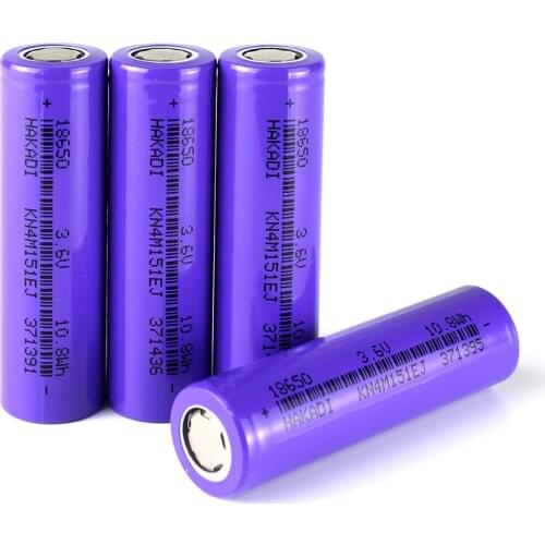 3.7V 3000mah 18650 Rechargeable Lithium-ion Batteries 3C High Power DIscharge For E-bike Scooter Electric Tool