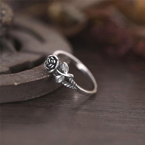 3D Rose Ring Courtship Engagement Wedding Party Jewelry Women Engagement Party Jewelry Accessories Gift