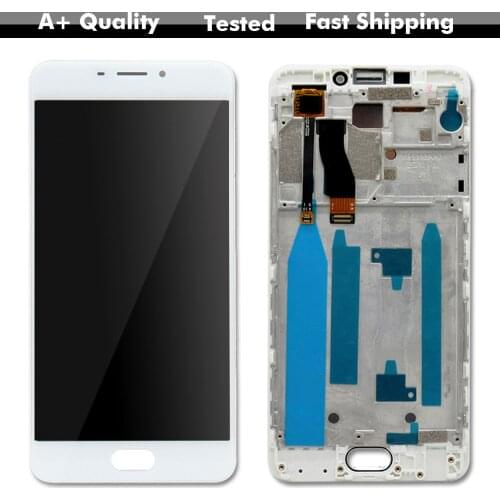 5.5" LCD Mei Zu M5 Note Meilan Note 5 LCD Digitizer M621H M621Q M621M Touch Screen Assembly Replacement for Meizu-M5 Note Parts