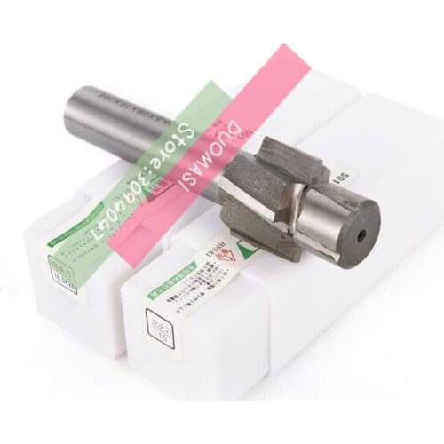 Free Shipping 1pcs 4 Flute M3-M18 AL HSS Counterbore End Mill metric Endmill/sink holes drilling head milling cutter Convex Mill
