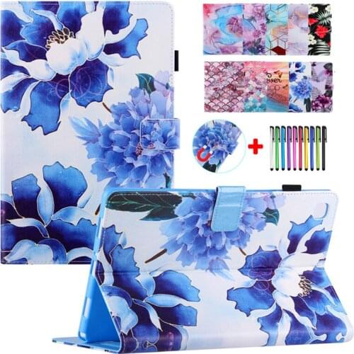 For IPad 6 6th Generation Case Painted Orchid Tablet Cover IPad Air 2 Air 1 Pro 9.7 2016 Case For IPad 9.7 2018 Cover 5 5th Gen