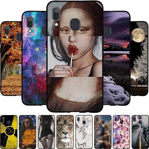 A Case For Samsung A30 Case A305 Soft Silicone Back Cover Phone Case For Samsung Galaxy A30 Galaxy A20 SM-A205F Cartoon Bags