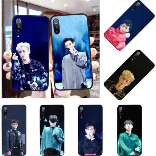 PENGHUWAN BigBang T.O Black Soft Shell Phone Case Capa for Redmi Note 8 8A 7 6 6A 5 5A 4 4X 4A Go Pro Plus Prime