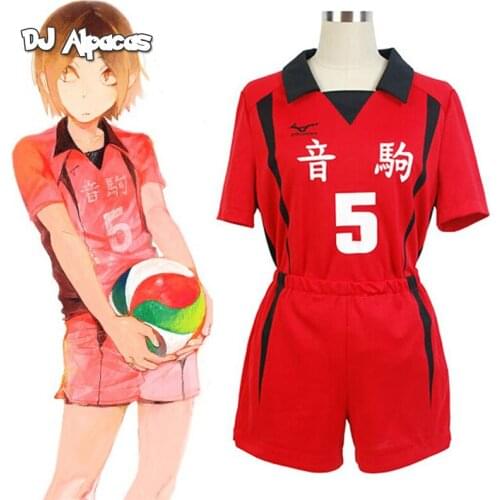 Haikyuu!! Nekoma High School #5 1 Kenma Kozume Kuroo Tetsuro Cosplay Costume Haikiyu Volley Ball Team Jersey Sportswear Uniform