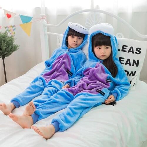 Kigurumi Costume Donkey Kids Cosplay Onesie Lovely Warm Boy Girl Anime Animal Party Disguise Hooded