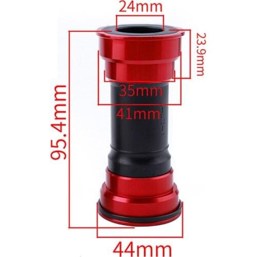 MUQZI - BB92 BB90 Bicycle Crankset, with Bottom Bracket Seal, Crankshaft, Outer Bearing