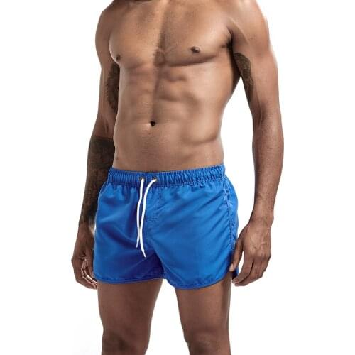 New Arrivals Mens Solid Color Three-part Beach Pants Fashion Multicolor Straight Tube Baggy Sports Shorts