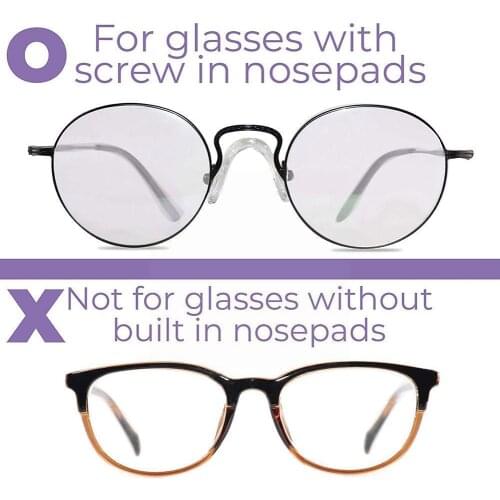 1pcs Anti-slip Nose Pads Multi Style Adhesive Silicone Shape U Stick Eyeglass Nosepads Eye on Glasses Sunglasses Thin Pad L8I8