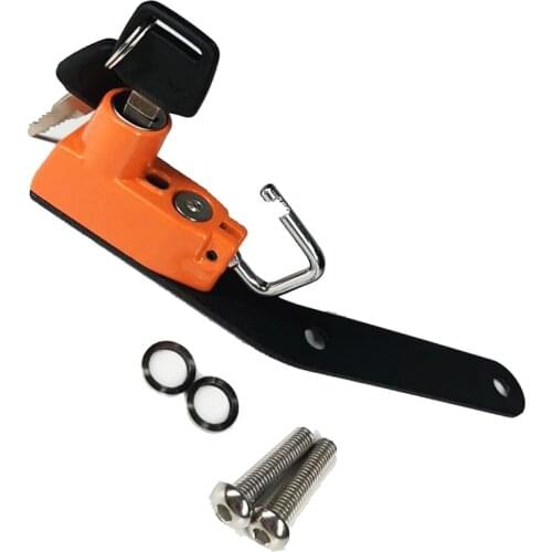 Motorcycle Helmet Lock Anti-Theft with Keys Aluminum Alloy fits For SUZUKI GSX-R1000/R L7 GSXR1000 GSXR1000R 2017 2018 2019