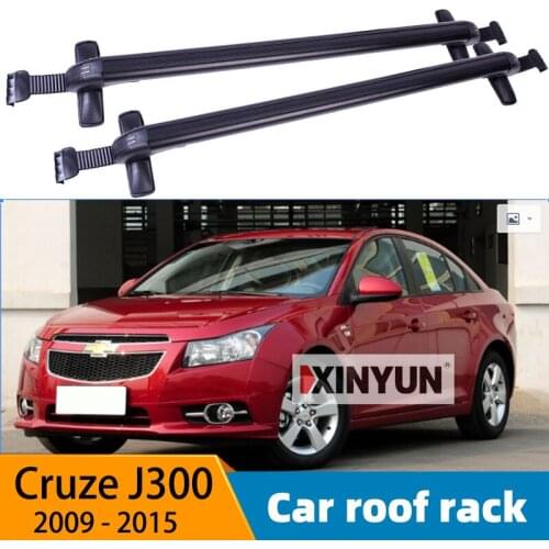 SHITURUI 2Pcs Roof bars For Chevrolet Cruze J300 2009 - 2015 Aluminum Alloy Side Bars Cross Rails Roof Rack Luggage Carrier