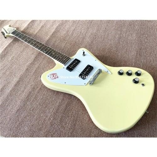 Custom version of cream yellow electric guitar P90 pickup can be customized free shipping