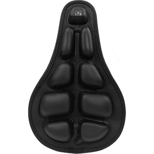 Bike Seat Comfortable Replacement Cushion Shock-Absorbing Bicycle Seat Cover Breathable For Mountain Bike Safety Cycling