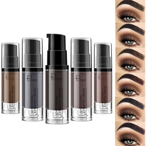 Eyebrow Wax Eyebrow Gel 6 Color Colorante Impermeabile Natural Eyebrow Enhancer Ombra Di Trucco Per Gli Occhi Lunga Durata 6g