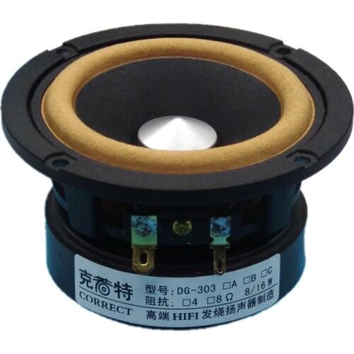 2pcs 3 inch full range speaker aluminum cone rack leather edge bluetooth speaker desktop bookshelf