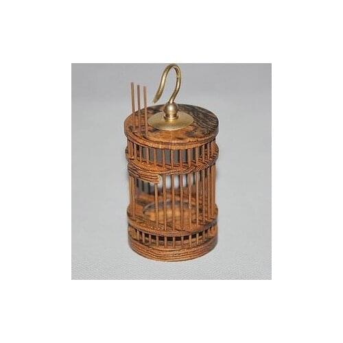 Redwood Tie Mouth Gold Sandaling Insect Cage Mouth Guo Guo Bamboo Oil Gourd Cage 2021