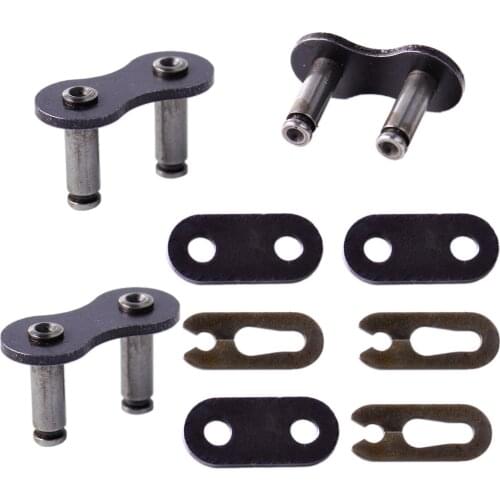 DWCX 3Sets 415 Chain Master Link Kit for Harley Honda Chopper Suzuki Kawasaki Yamaha Bobber 80cc 2 Stroke Motorized Bicycle Bike