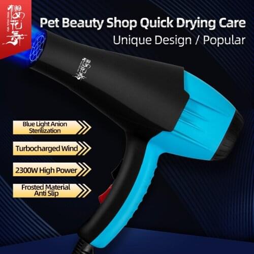 Pet hair dryer high power Teddy water blower silent dryer Cat Dog Bath quick drying hair dryer for dogs and cats
