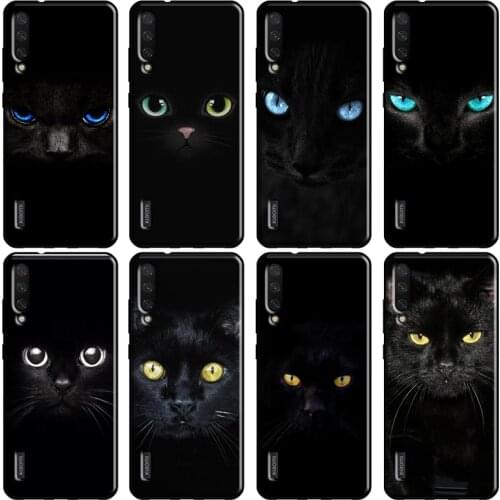 Cat Staring Eye Cool Cover For Xiaomi Mi 11 9T 10T Pro Mi A1 A2 A3 Note 10 Lite Case For POCO M3 F2 Pro X3 Fundas