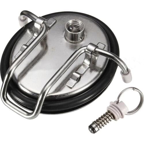 Seal keg lid Homebrew Beer ball lock keg brew Cornelius Keg Lid Replacement Soda Soda Keg Lid with 304 Pressure Relief Valve