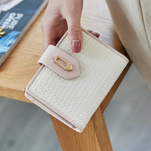 Heart Element Ladies Wallets With Zipper Coin Purse & Card Holder Female Small Purses High Capacity Wallet For Women
