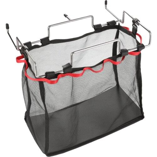 Outdoor Camping Storage Bag Kitchen Picnic Container Portable Mesh Tableware Storage Rack BBQ Grill Organizer Shelf Net Hanging